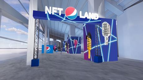 VeeCon Pepsi-sponsored NFT LAND