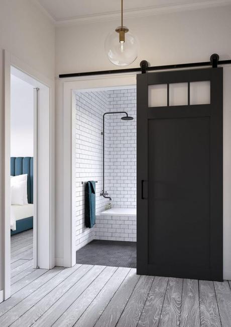 master bathroom door ideas