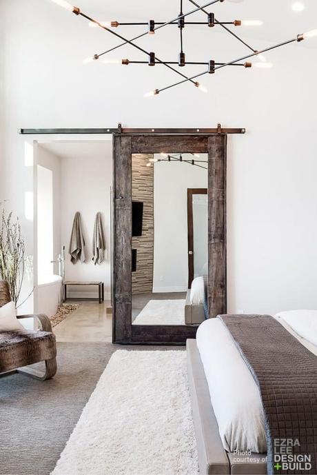 bathroom door mirror ideas