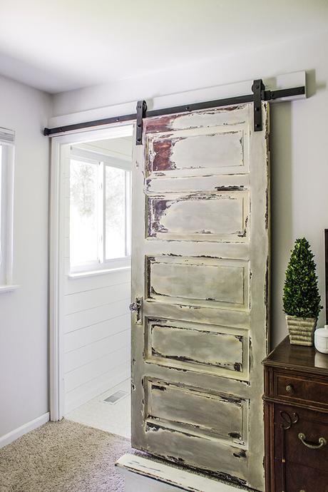 unique bathroom door ideas