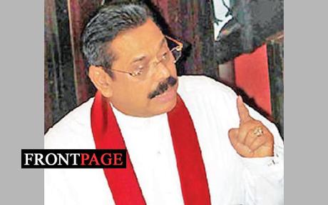 Former PM  Mahinda Rajapaksa attends sittings