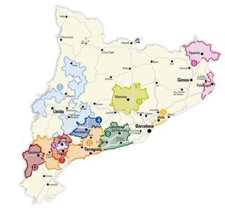 Wines and Regions of Catalonia, Spain
