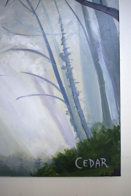 Blue Mist | Artwork of Fog in the Forest