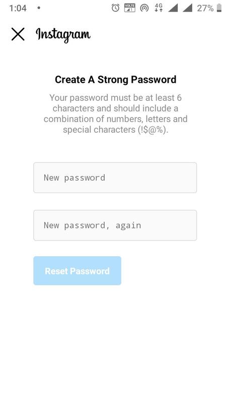 How To Change Instagram Password Without Old Password
