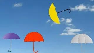 Learn Colors with Umbrellas