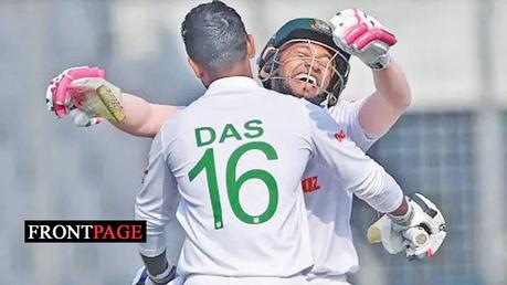 Bangladesh fight back through twin tons