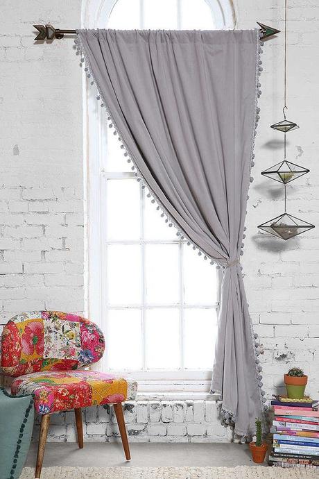 corner window curtain ideas