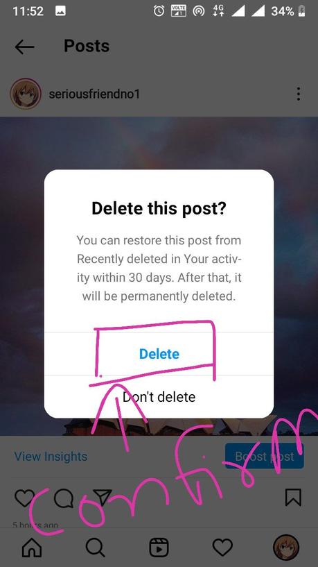 Can You Delete One Picture Out Of Multiple On Instagram After Posting ?