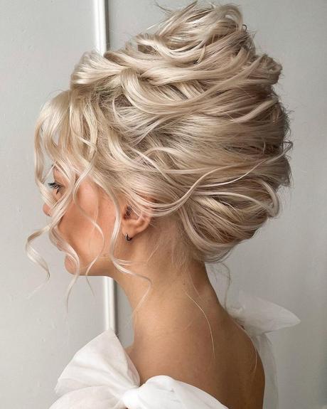 spring wedding hairstyles airy textured updo ulyana.aster