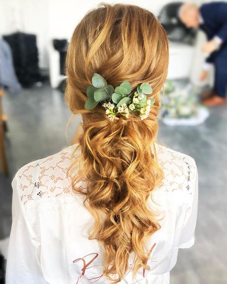 spring wedding hairstyles long hair down slmakeupandhair