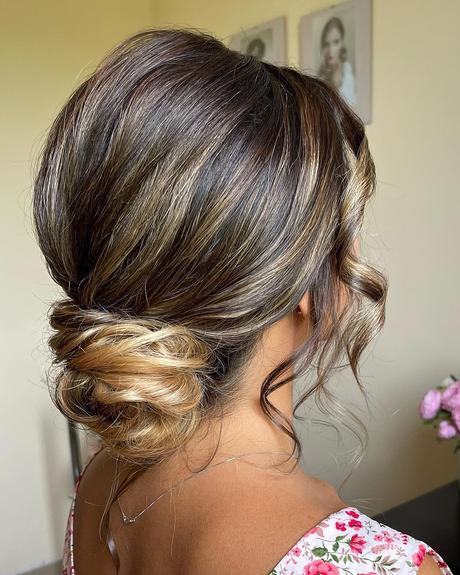 low bun hairstyles for wedding for black hair ombre irinafarfallina