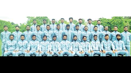 SL Football team off to Qatar