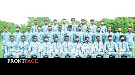 SL Football team off to Qatar