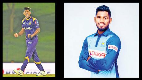 Sri Lanka emerging team T-20 skipper Dhananjaya Lakshan -Nishan Madushka who scored 269 against Kent