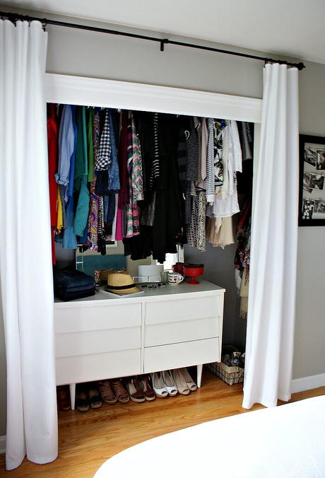 closet door storage ideas