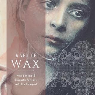 Veil of Wax - Mixed Media and Encaustic Portraits