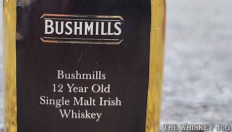 Bushmills 12 Years Single Malt Label