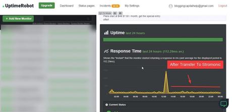 stromonic uptime robot test