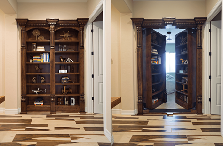 Double Bookcase Door