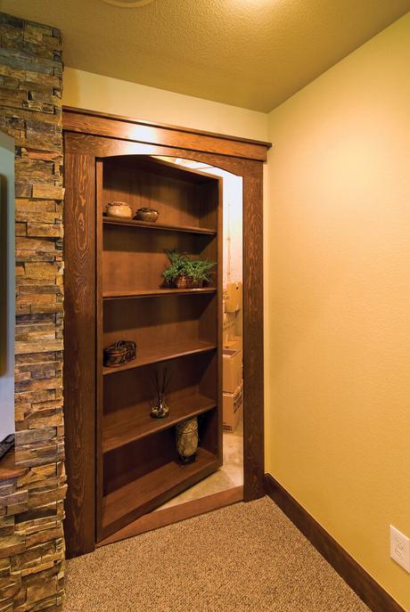 hidden cabinet door ideas