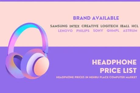 Headphone Price List In Nehru Market, Delhi 2022(updated)