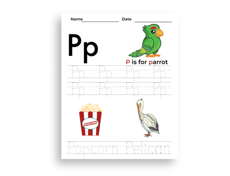 Free Printable Alphabet Worksheets