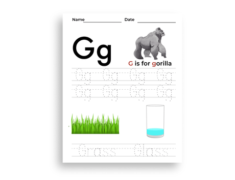 Free Printable Alphabet Worksheets