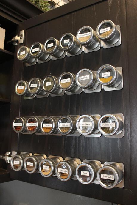 Magnetic Spice Racks