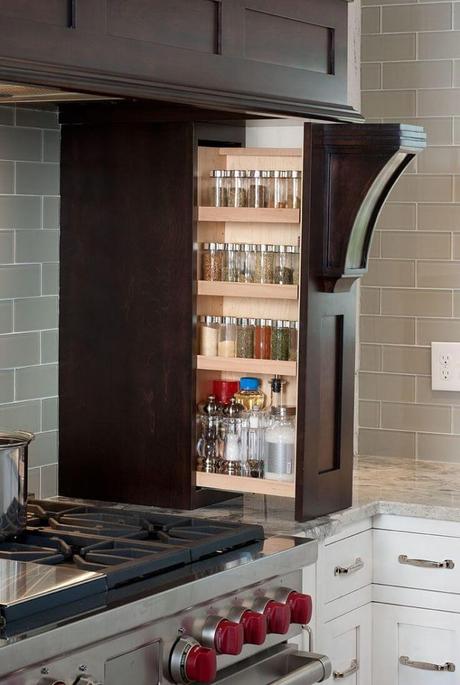 Hidden Spice Rack