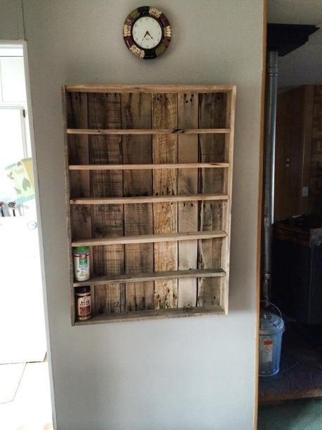 spice rack diy wood