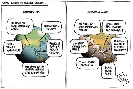 Cartoon guide to biodiversity loss LXXII