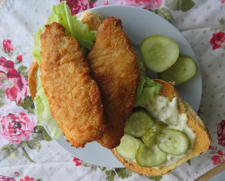 New England Haddock Burger