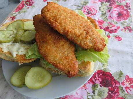 New England Haddock Burger