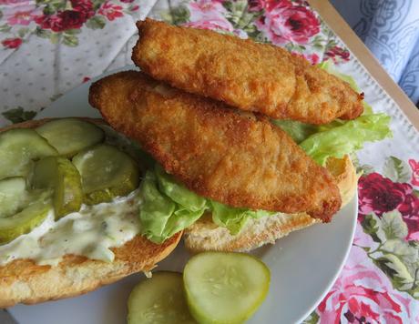 New England Haddock Burger