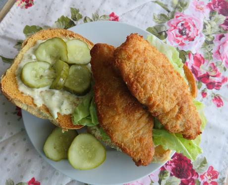 New England Haddock Burger