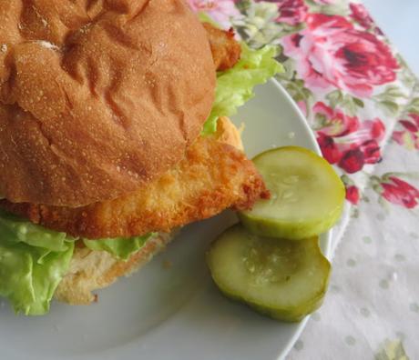 New England Haddock Burger