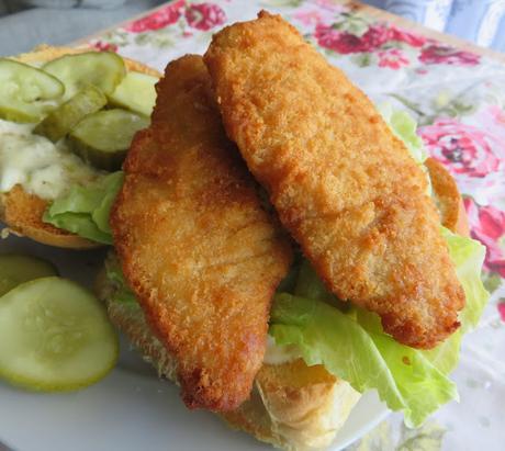 New England Haddock Burger