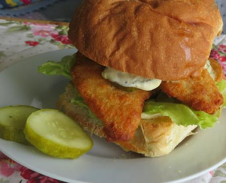 New England Haddock Burger