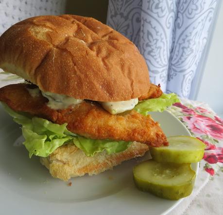 New England Haddock Burger