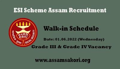 ESI Scheme Assam Recruitment 2022