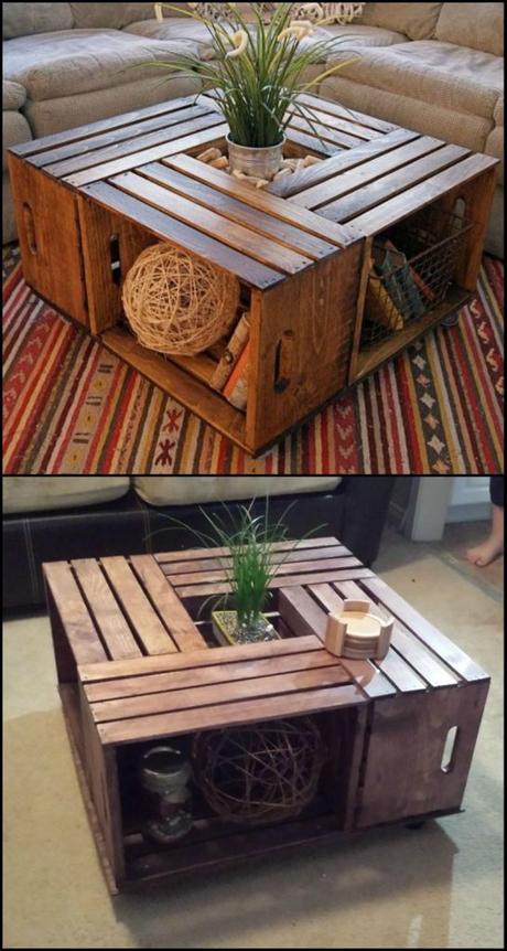 make a coffee table