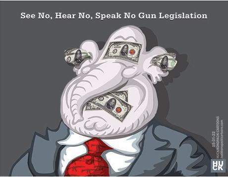See, Hear, & Speak No Gun Legislation
