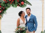 Tropical Beach Wedding Lefkada with Prettiest Details Katia Joshua