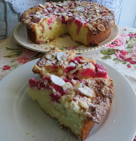 Norwegian Rhubarb Cake