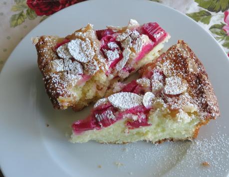 Norwegian Rhubarb Cake