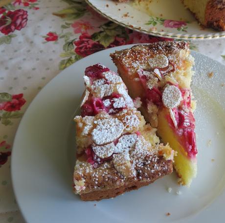 Norwegian Rhubarb Cake