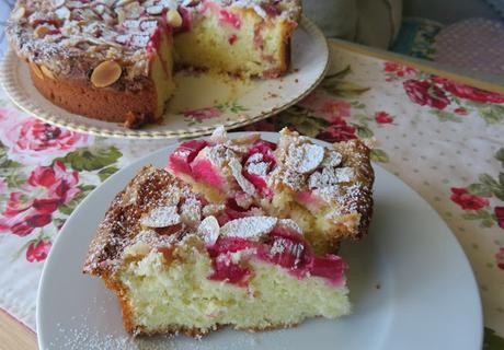 Norwegian Rhubarb Cake