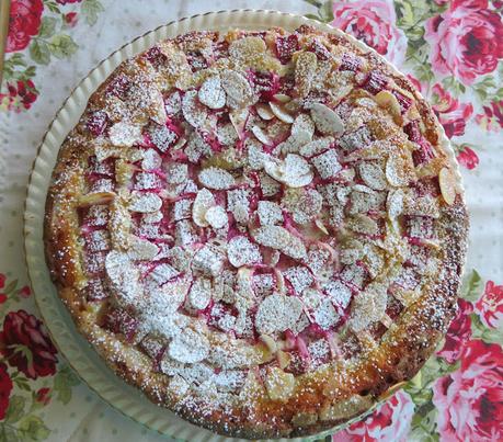 Norwegian Rhubarb Cake