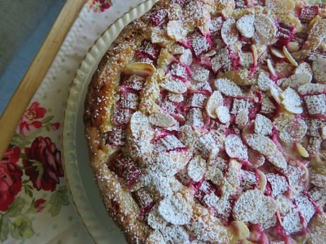 Norwegian Rhubarb Cake