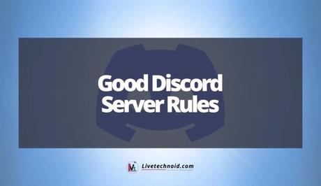 Good Discord Server Rules